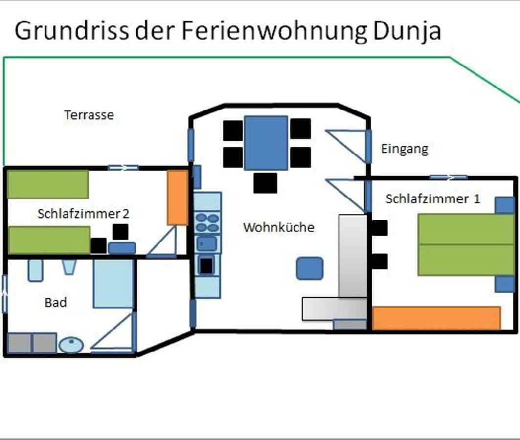 Ferienwohnung Dunja 빈터베르크 외부 사진